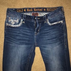 ROCK REVIVAL BORIS EASY BOOT STRETCH JEAN